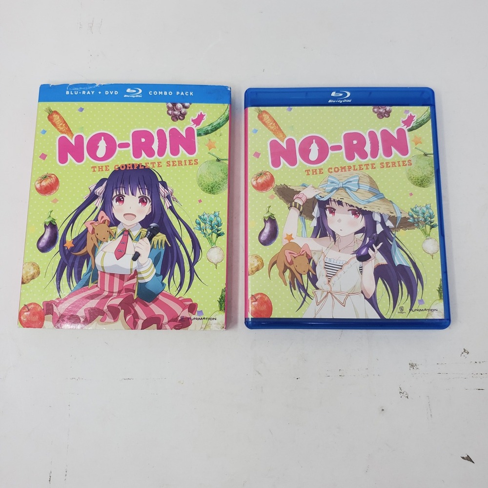 No-Rin The Complete Series Blu-ray/DVD Combo Anime Funimation w/ Slipcover! OOP